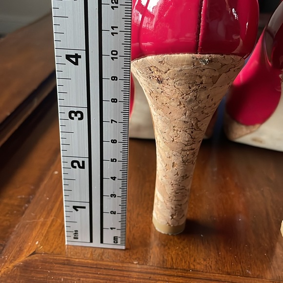 Women’s size 9B Jessica Simpson red 4” heels - Picture 13 of 13